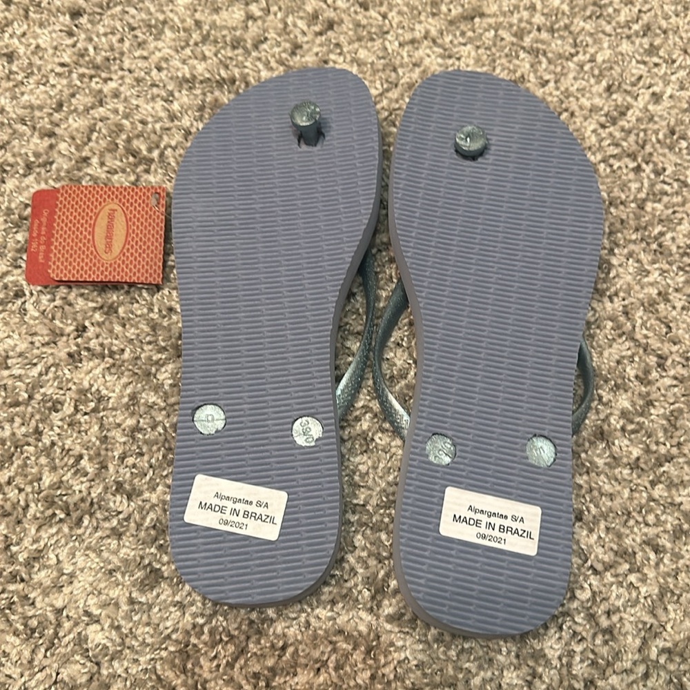 NWT Havaianas Women Slim Flip Flop - Picture 3 of 4